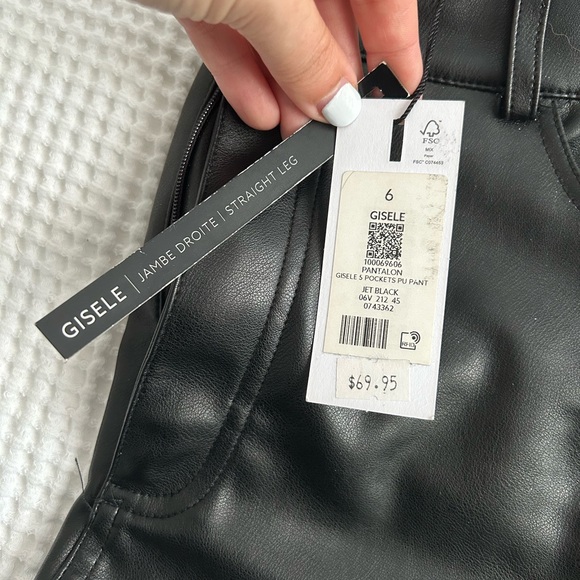 Dynamite - leather leggings, worn once. - Picture 1 of 2